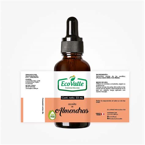 Aceite De Almendras Base X Ml Ecovalle