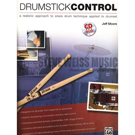 Moore Drumstick Control CD Steve Weiss Music