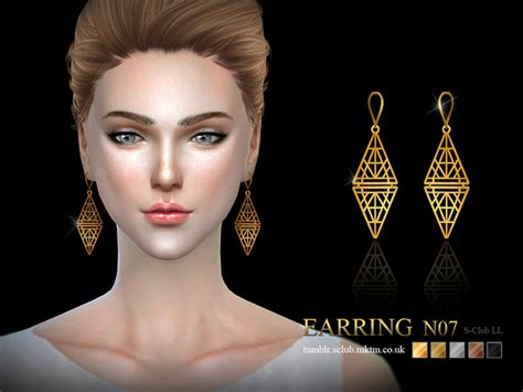 The Sims Resource S Club Ts Ll Earrings