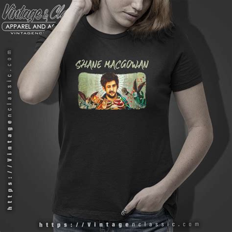 Shane Macgowan Shirt Pogues Frontman Vintagenclassic Tee