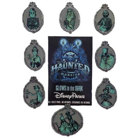 Disney Mystery Pins The Haunted Mansion Glow Portraits Choice