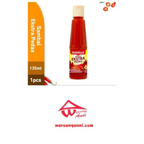 Indonesia Indofood Sambal Extra Pedas Extra Hot Chili Sauce