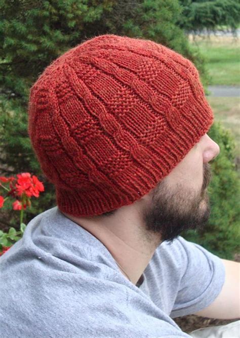 Mens Beanie Knitting Pattern Free Another Upside To Beanies Is That