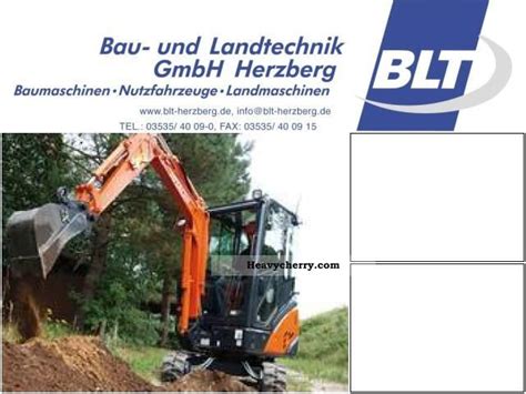 Hitachi ZX16 2010 Mini Kompact Digger Construction Equipment Photo And