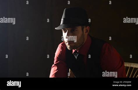 man tipping hat stock  footage hd   video clips alamy