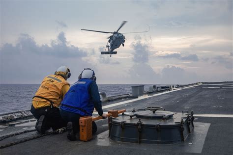 Dvids Images Uss John S Mccain Flight Operations Image Of