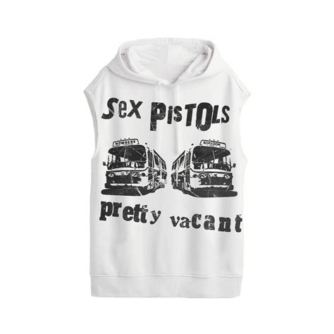 Sex Pistols Pretty Vacant Sleeveless Hoodie Udiscover