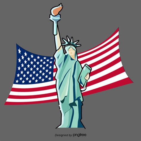 List 95 Images Statue Of Liberty With American Flag Superb