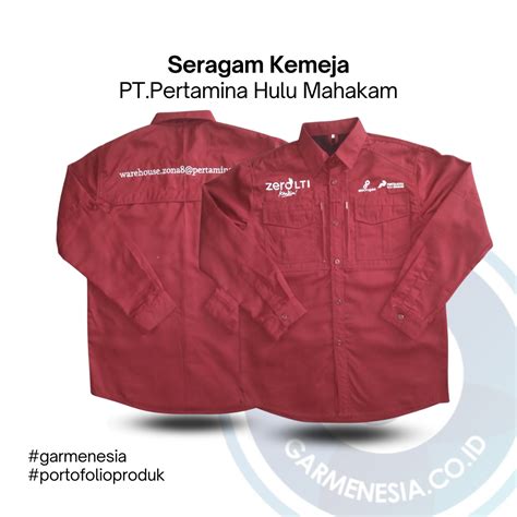 PT Pertamina Hulu Mahakam Garmenesia Vendor Seragam Terpercaya