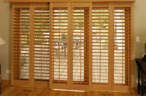 Shutters For Sliding Glass Doors | Sunburst Shutters