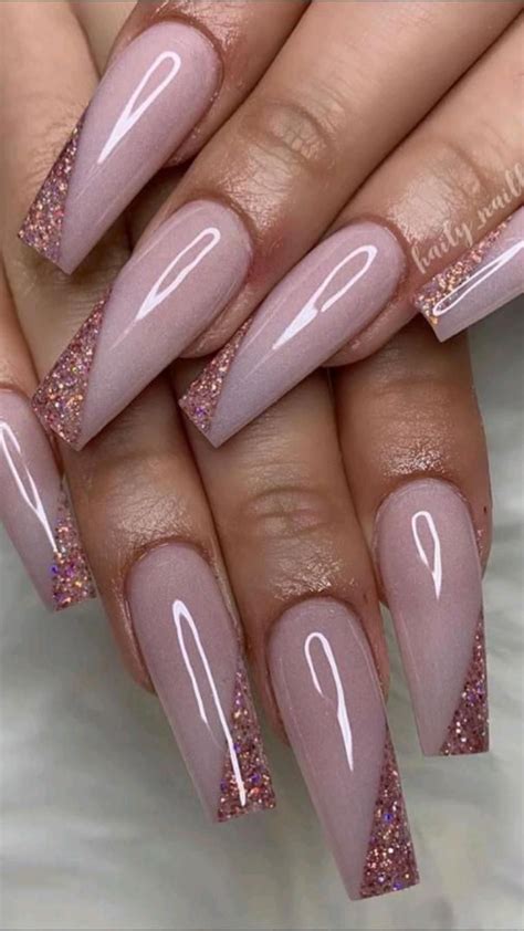 Chic Acrylic Gel Coffin Nails Design Ideas Page Of Latest