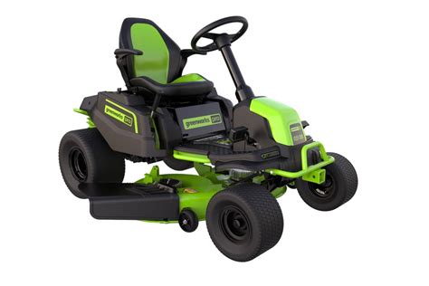 Greenworks Pro 60v 6x8ah Crossover Electric Riding Lawn Tractor Includes Removable Batteries