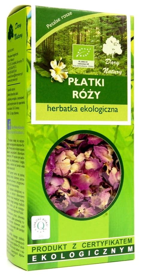 Herbatka z płatków róży BIO Dary Natury The Planet