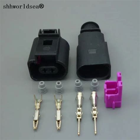 Shhworldsea Pcs Pin Mm J J Auto Temp Sensor Plug