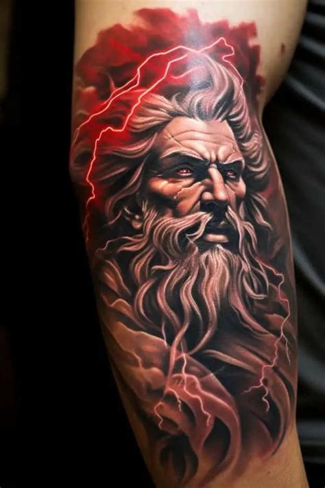 Small Zeus Tattoos Zues Tattoo Fist Tattoo God Tattoos Forearm