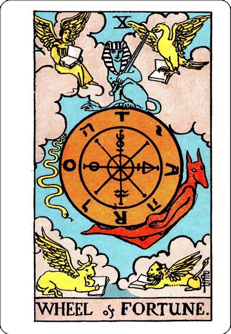 Free High Resolution Tarot Deck Fortune Cards Wheel Of Fortune Tarot Rider Waite Tarot Decks