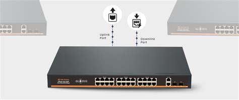 Port Gigabit Ethernet Poe Switch With Gigabit Sfp Uplink Port