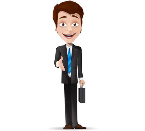 Freebie Businessman Vector Illustration Cartooncharacter