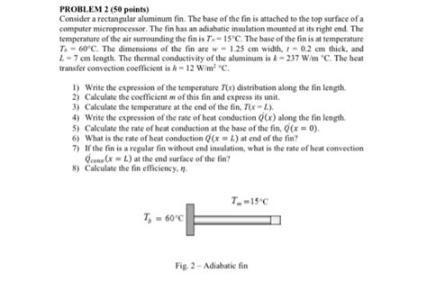 Solved Problem Points Consider A Rectangular Aluminum Chegg