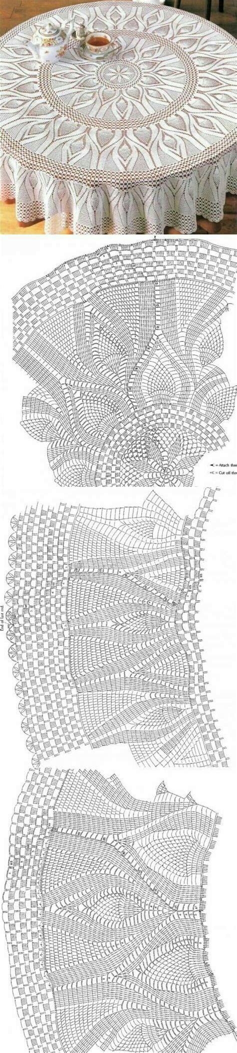 Pin By Magdalena On Szyde U Ko Crochet Tablecloth Pattern Crochet