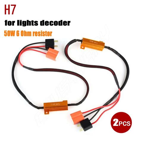 Led Canbus Error Free Anti Flicker Resistor Canceller H Headlight