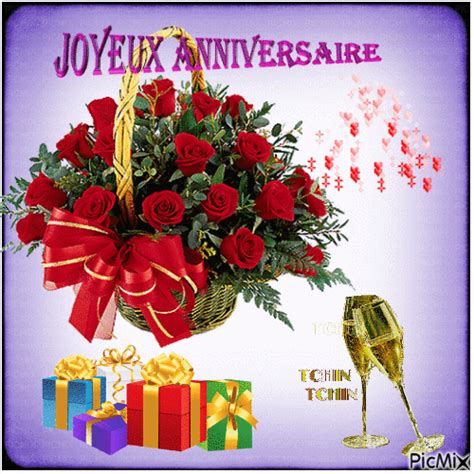 Joyeux Anniversaire  Animé Gratuit Picmix