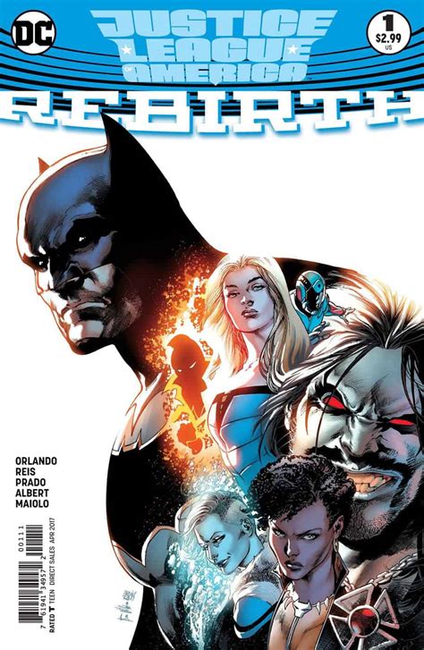 Dc Comics Rebirth Spoilers Review Batmans Justice League Of America