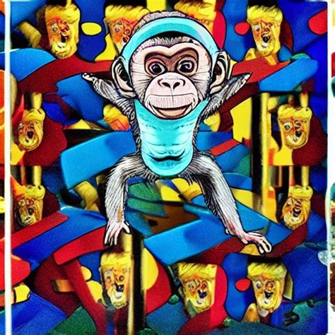 Monkey Trippy President D Arthub Ai