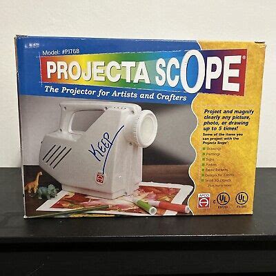 Projecta Scope Model PJ768 The Projector For Artists And Crafters EBay