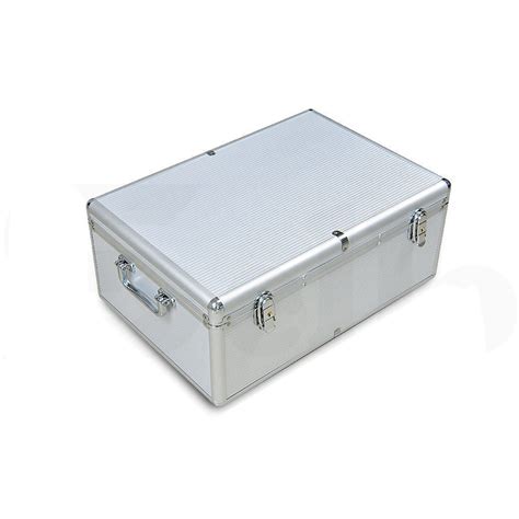 CD DVD Case Storage Box Bluray Lock Portable Aluminium Holder 240/500 ...