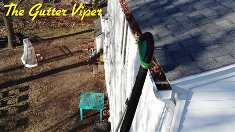 Great Gutter Cleaning Attachment 2 Story High Safe Blower Vacuum