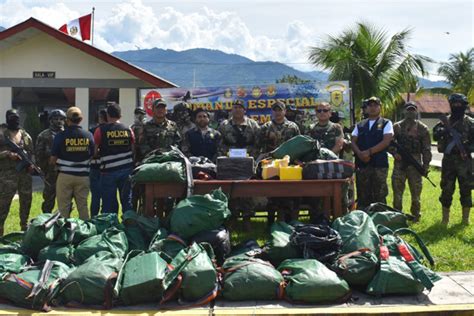 Fuerzas Armadas Y Pnp Dan Duro Golpe Al Tráfico Ilícito De Drogas Huaral