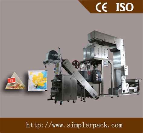 C Dx Automatic Pyramid Tea Bag Packing Machine With Outer E Xiamen