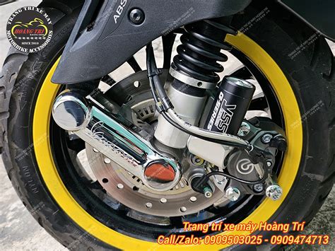 Heo dầu Brembo 2 Pis đối xứng Logo lớn hàng chính hãng