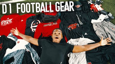 D1 COLLEGE FOOTBALL GEAR HAUL || Arkansas State University - Win Big Sports