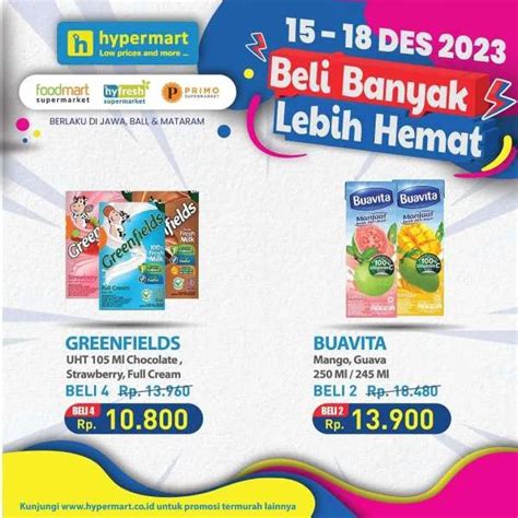 Promo Hypermart Beli Banyak Lebih Hemat Desember Cek Beli