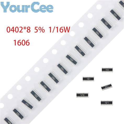 Pcs Network Resistor Smd Array K