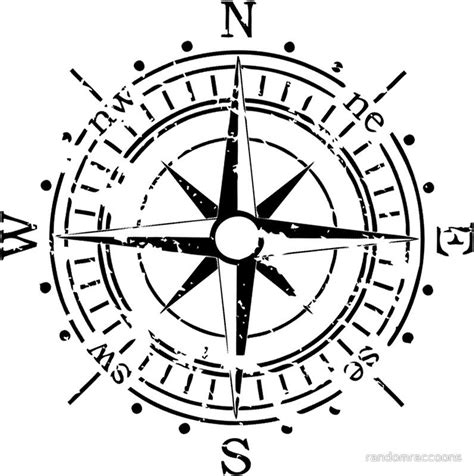 Follow Your Compass by randomraccoons | Compass drawing, Compass tattoo design, Compass tattoo