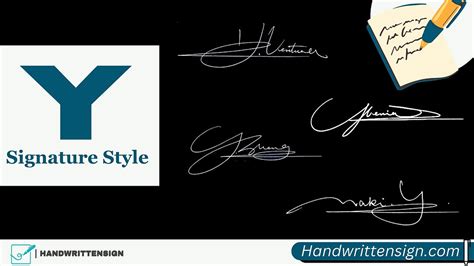 Y Letter Signature Style With Examples in 2024