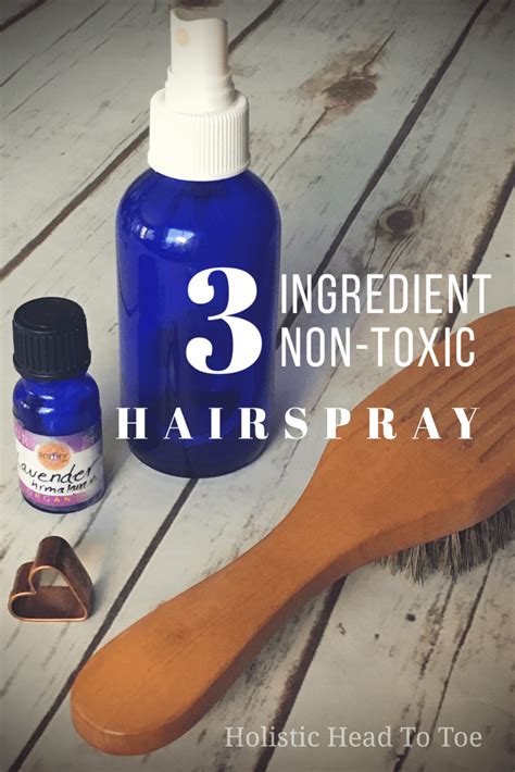 Homemade Hairspray Recipe That Really Works | Holistic Head To Toe