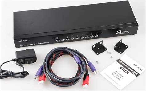 Mt Viki 8 Port Kvm Switch Mt 2108dl Manufacturer Supplier And Exporter