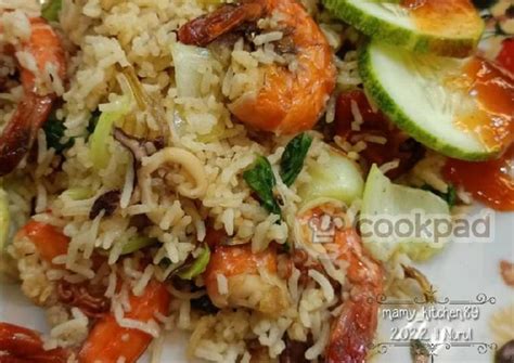 Resipi Nasi Goreng Seafood Oleh Mamy Kitchen Cookpad