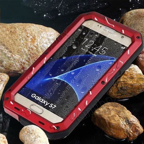 Military Waterproof Metal Gorilla Glass Shockproof Case Cover For Samsung Iphone Ebay