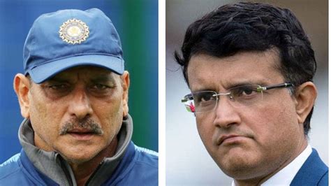 Ravi Shastri Reacts On Sourav Gangulys Appointment As Bcci President Says ‘its A Win Win For