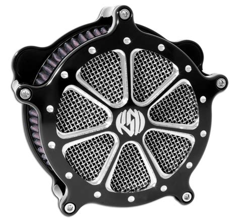 RSD Luftfilter Venturi Speed 7 Contrast Cut für Touring 08 16 Softail