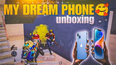 MY DREAM PHONE UNBOXING IPHONE 14 PLUS PUBG BGMI TEST SMOOTH