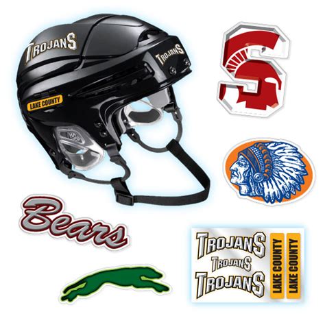 Hockey Helmet Decals – Team Pride Awards