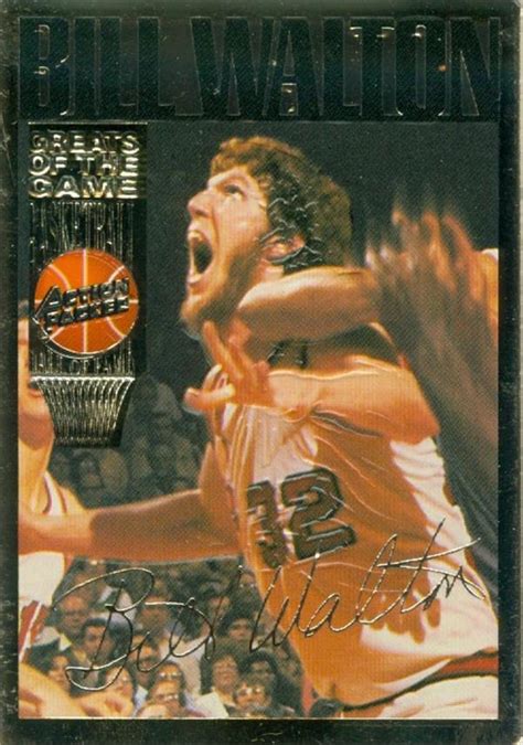 Bill Walton basketball card (Portland Trail Blazers, Hall of Famer ...