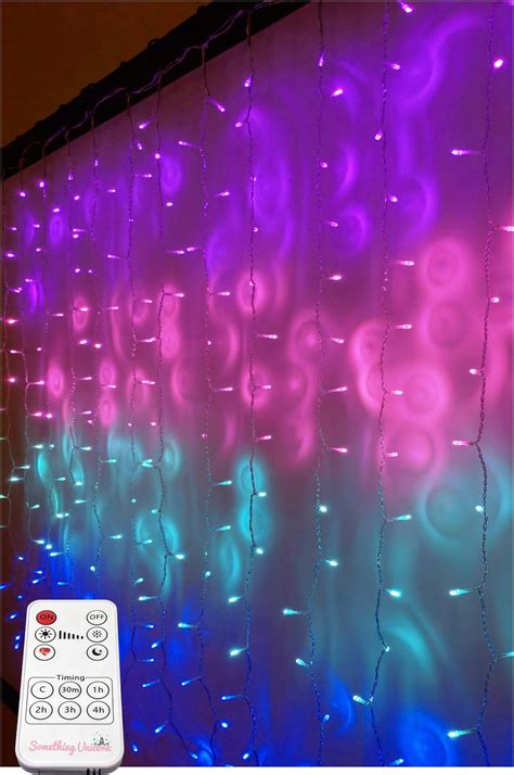 Curtain Lights For Bedroom Waterfall Led String Lights