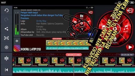 Cara Edit Vidio Agar Tida Kena Hak Cipta Kinemaster Tutorial Youtube